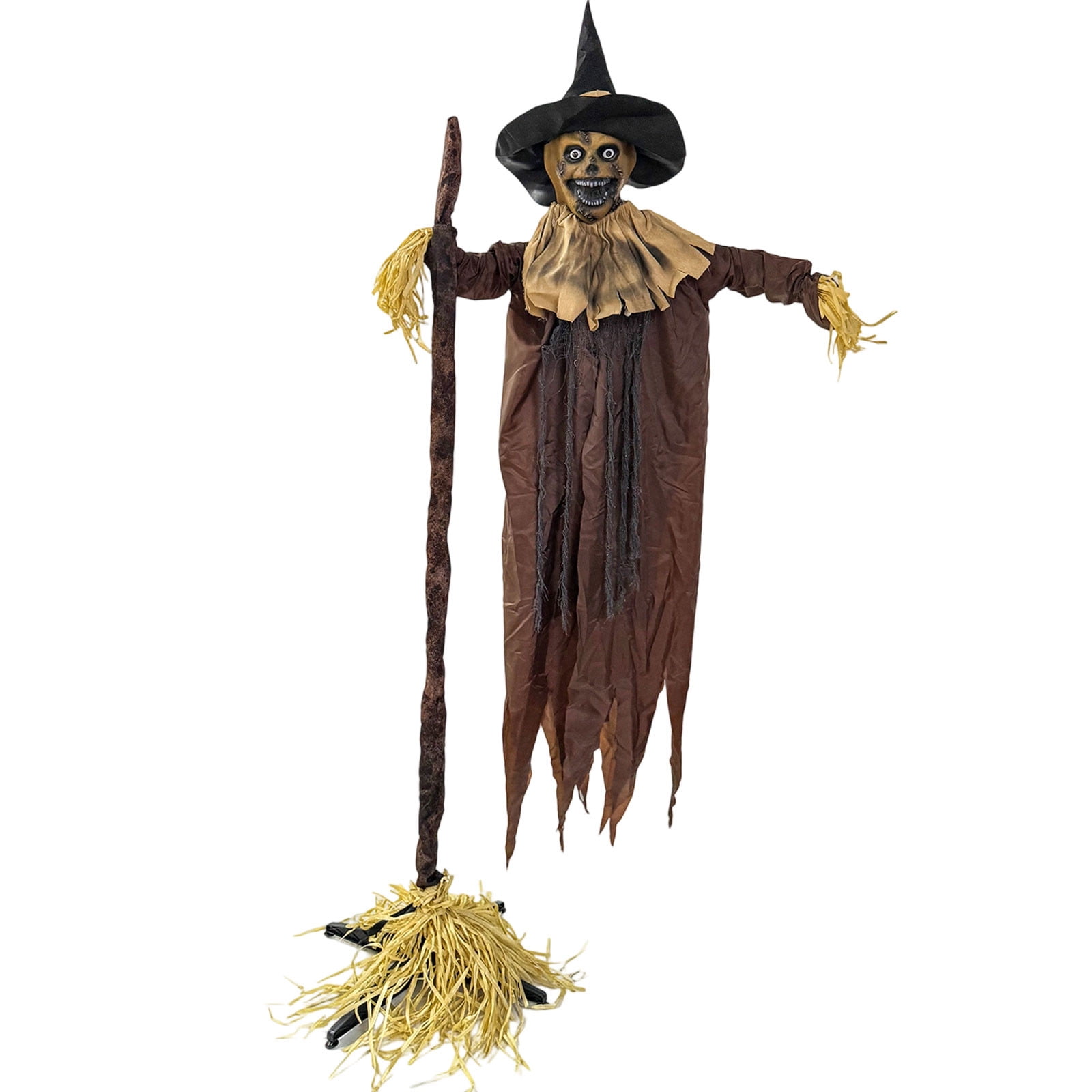Outdoor Halloween Animatronics Sound Activated Scary Floating Red Eyes Sounds For Yard Patio Animated Hovering Br for Halloween, Halloween Party, Hallow