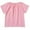 Pink, variant on OSOLU Toddler Summer Clothing Baby Girls Crew Neck Plain Color And Linen T Shirt With Pure Texture Comfortable And Breathable T-Shirts Short Sleeved T Shirt Tee Baby Boho Dailywear, 1-2 Years