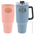 thumbnail image 2 of Grusce 2 Pcs Protection en Silicone pour Bottes, Protection Complète, Pliable, Réutilisable, pour Gobelet Quencher 40 oz, 2 of 8