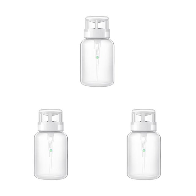 Soidarity 200ML Nail Art Pump Dispenser Empty Pumping Spray Bottle Liquid Lid with Gear Accessories Container Remover Travel Women Type1 NO1 Soidarity CBP072614