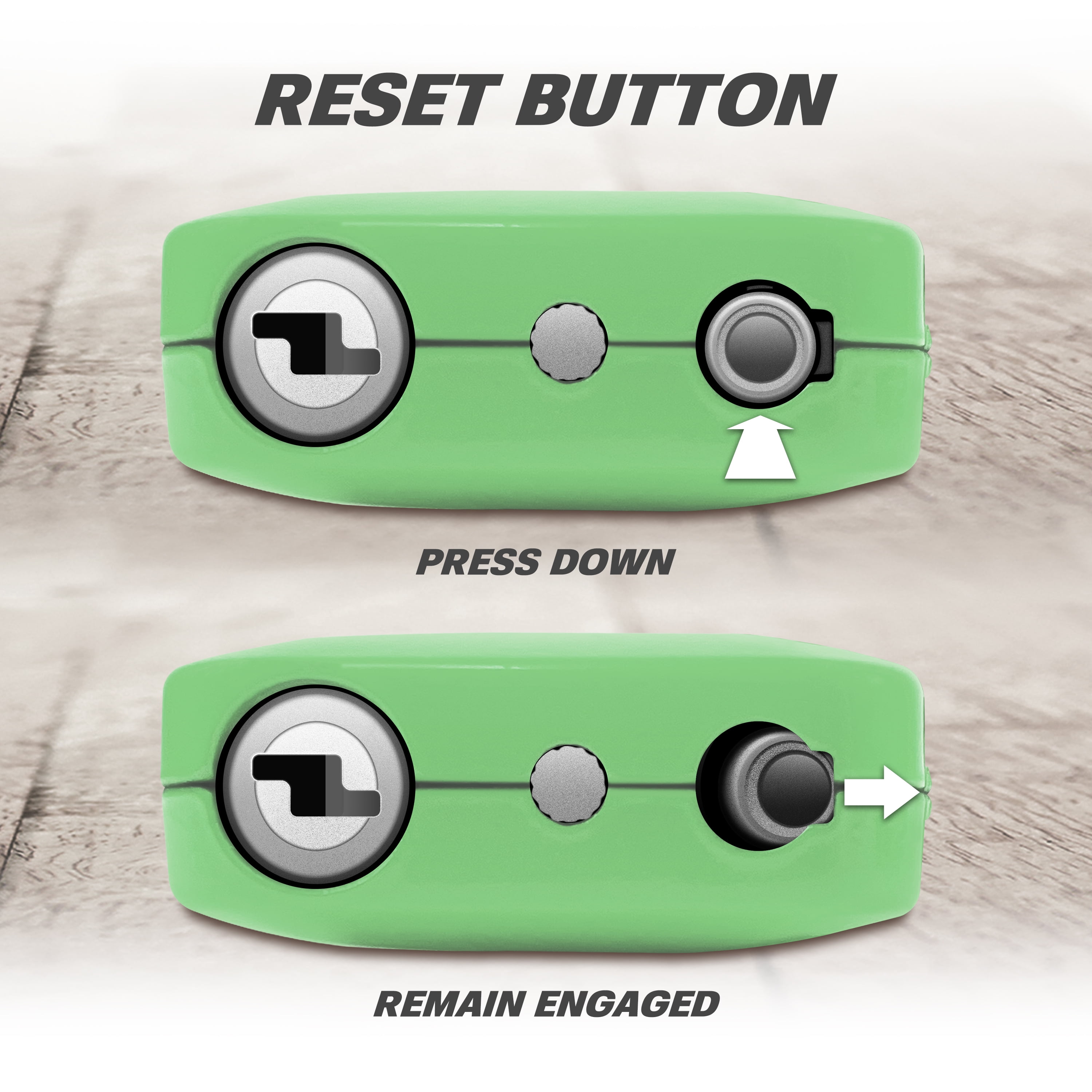 VAGABOND TSA Accepted Luggage Travel Lock 3 Digit Combination Keyless Resettable Suitcase Steel Cable Lock with Zinc Alloy Body Green 2 Pack