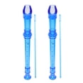 thumbnail image 1 of Miangastore 2Pcs Children Clarinet Flute 8 Hole Kids Musical Flute with Cleaning Rod, 1 of 9
