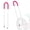 White, variant on Zukka Adjustable Bike Training Push Bar for Teenagers, Safety Balance Control Handlebar, Youth Cycling Trainer Handle for Kids Learning to Ride & Outdoor Biking Practice