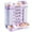 B, variant on ELQCSG Stay on Track - 7-Day Medication Organizer, Weekly Pill Organizer, 7 Stackable Compartments Four Times-a-Day - Morning, Noon, Evening, and Bedtime C