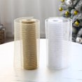 thumbnail image 3 of Christmas String Lights Metallic Mesh Ribbon for Christmas Tree 10 Yards DIY Sewing Wreath Christmas Gift Wrapping Decor-B, 3 of 4