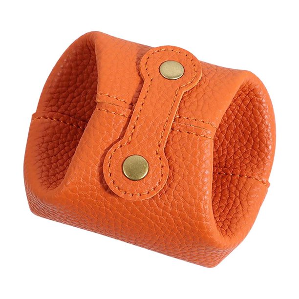 Monedero de monedas con patrón de lichi | Mini bolsa de almacenamiento multiusos para auriculares Cambio de lápiz labial | Linda bolsa portátil con cremallera | Material duradero texturizado | Mango