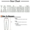 thumbnail image 2 of Wide Leg Pants for Women Casual Elastic Waist Drawstring Cotton Linen Pants Solid Comfy Cropped Lounge Trousers, 2 of 3