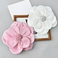 thumbnail image 5 of 3D Floral Brooch Pin Soft Comfortable Flower Shaped Corsage for Party Attireyle, 5 of 20