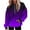 deep purple, variant on YUGYXL Plus Size Loose Hoodie for Women Gradient Color Drop Shoulders Sweatshirt Drawstring Comfy Long Sleeve Hoodies Blue L