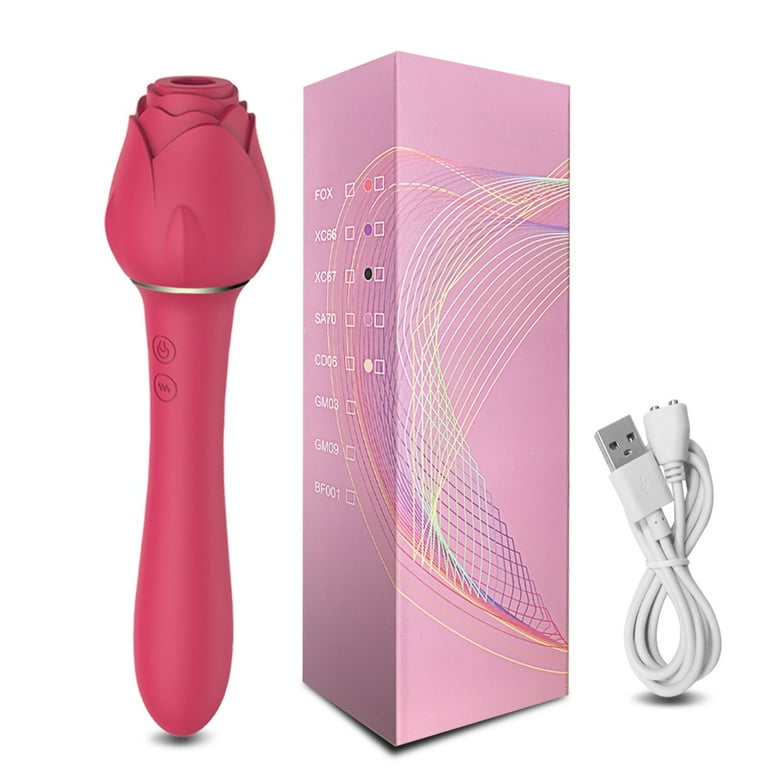2 In 1 Dildos Rose Vibrator And Adults Sex Toys for Women Clitoris Sucking  Stimulator Vaginal Vibrator Massagers for Female - Walmart.com