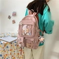 thumbnail image 2 of Mistaha Fashionable Japanese Style Backpack for Girls, Korean Version for High School, College and Middle School Students - Adorable and Cute Rucksack with Double Shoulder Straps in Blue, 2 of 5
