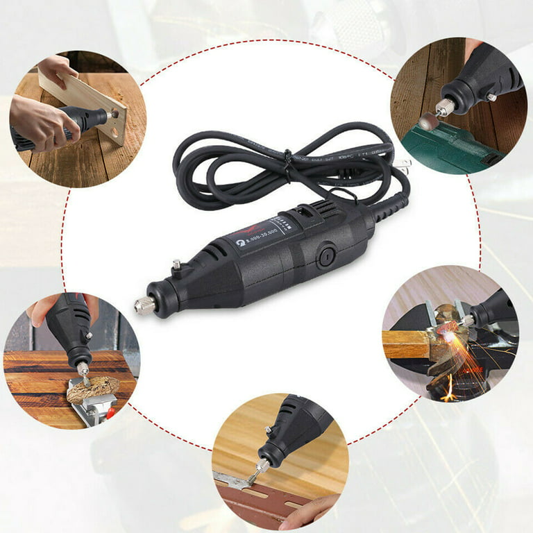 NEWACALOX Mini Grinder Machine USB Charging Variable Speed Rotary Tools Kit  Wood Grinder DIY Power Tool for Sanding/Polishing