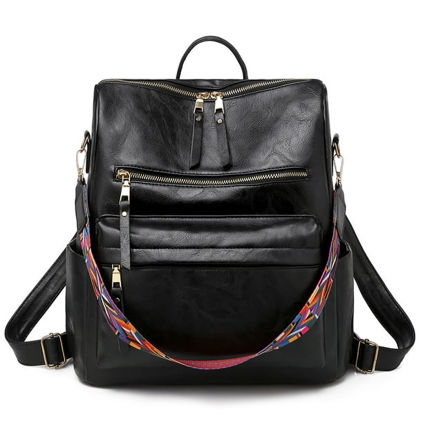 Vbiger - Vbiger Women's Backpack PU leather Shoulder Bag Fashion School ...
