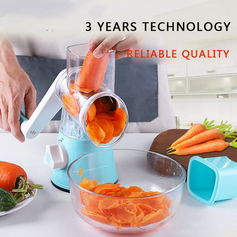 3 Blades Handheld Cooking Tool Food Processor Shredder Cheese Grater  Kitchen Shredder Rotary Vegetable Slicer - Buy 3 Blades Handheld Cooking  Tool Food Processor Shredder Cheese Grater Kitchen Shredder Rotary  Vegetable Slicer