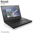 thumbnail image 2 of Lenovo ThinkPad T460 14.0" Laptop, Intel Core i5-6300U up to 3.0 GHz, 8G DDR3L RAM, 256G SSD, Mini DisplayPort, HDMI, USB 3.0, Windows 10 Pro 64 Bit (EN/FR/ES)-Refurbished, 2 of 7