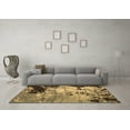 thumbnail image 3 of Ahgly Company Indoor Rectangle Abstract Brown Contemporary Area Rugs, 8' x 10', 3 of 4