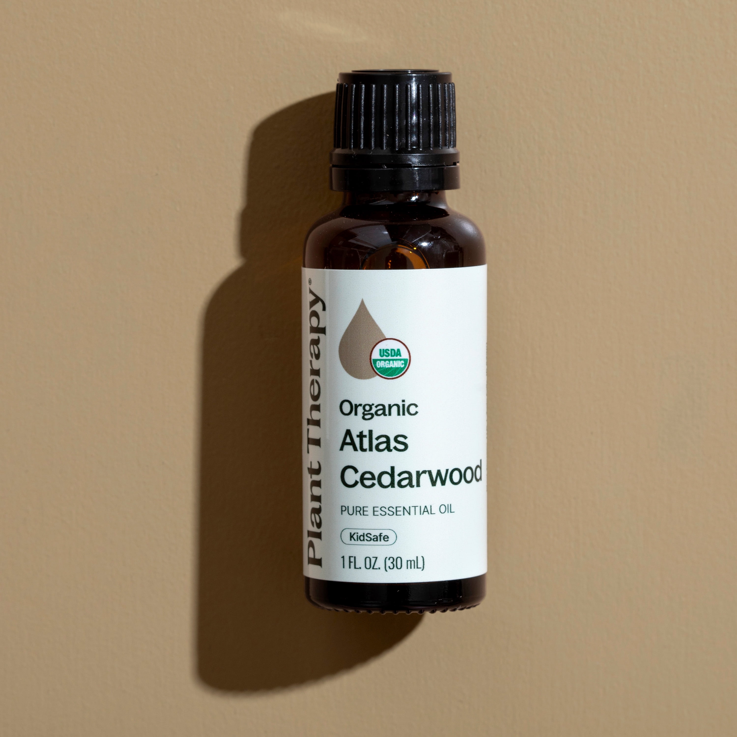 Plant Therapy Organic Atlas Cedarwood Essential Oil 100% Pure, USDA Certified Organic, Undiluted, Natural Aromatherapy 30 mL (1 oz)