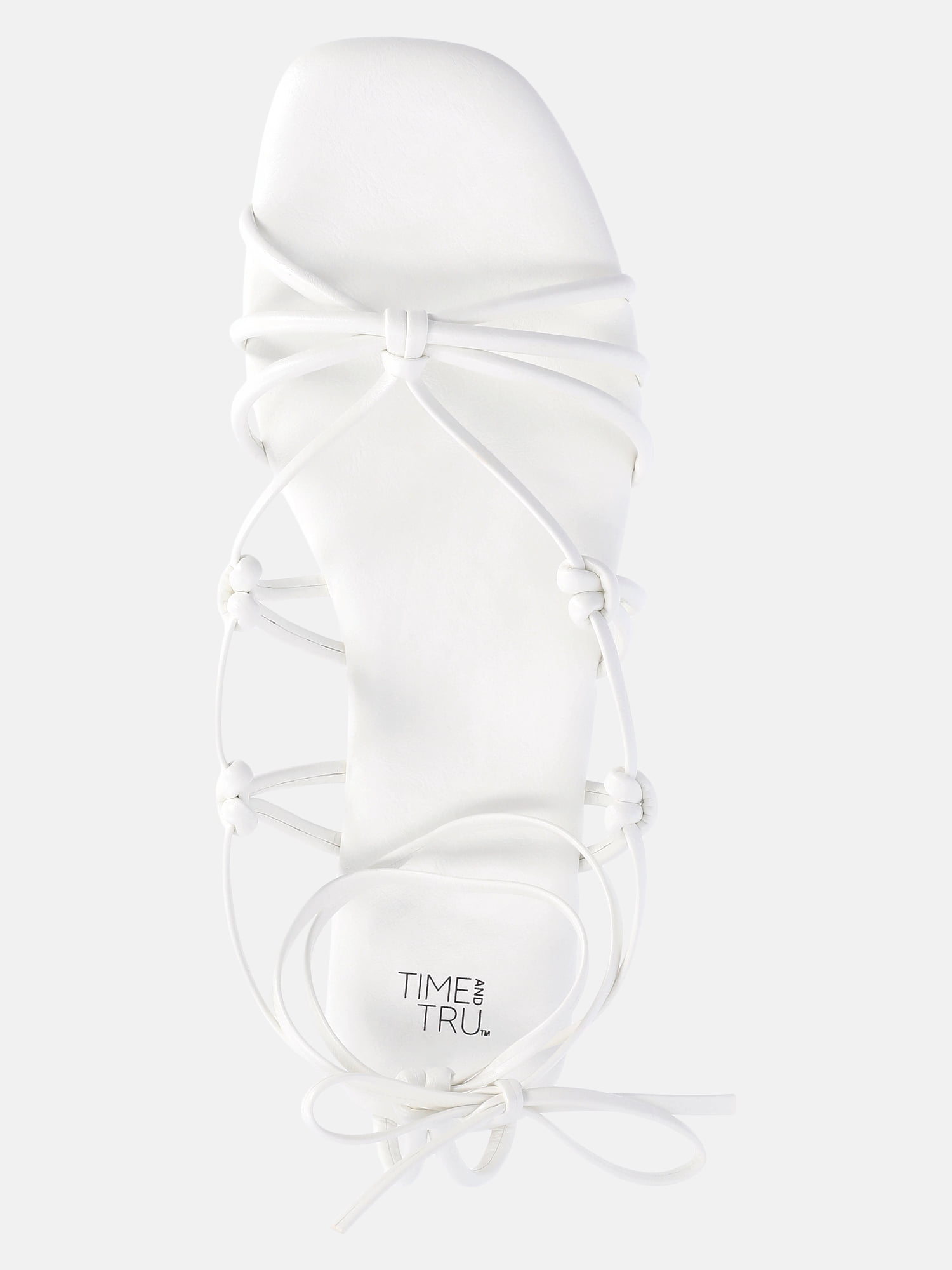 Time and Tru Women's Lace Up Sandals