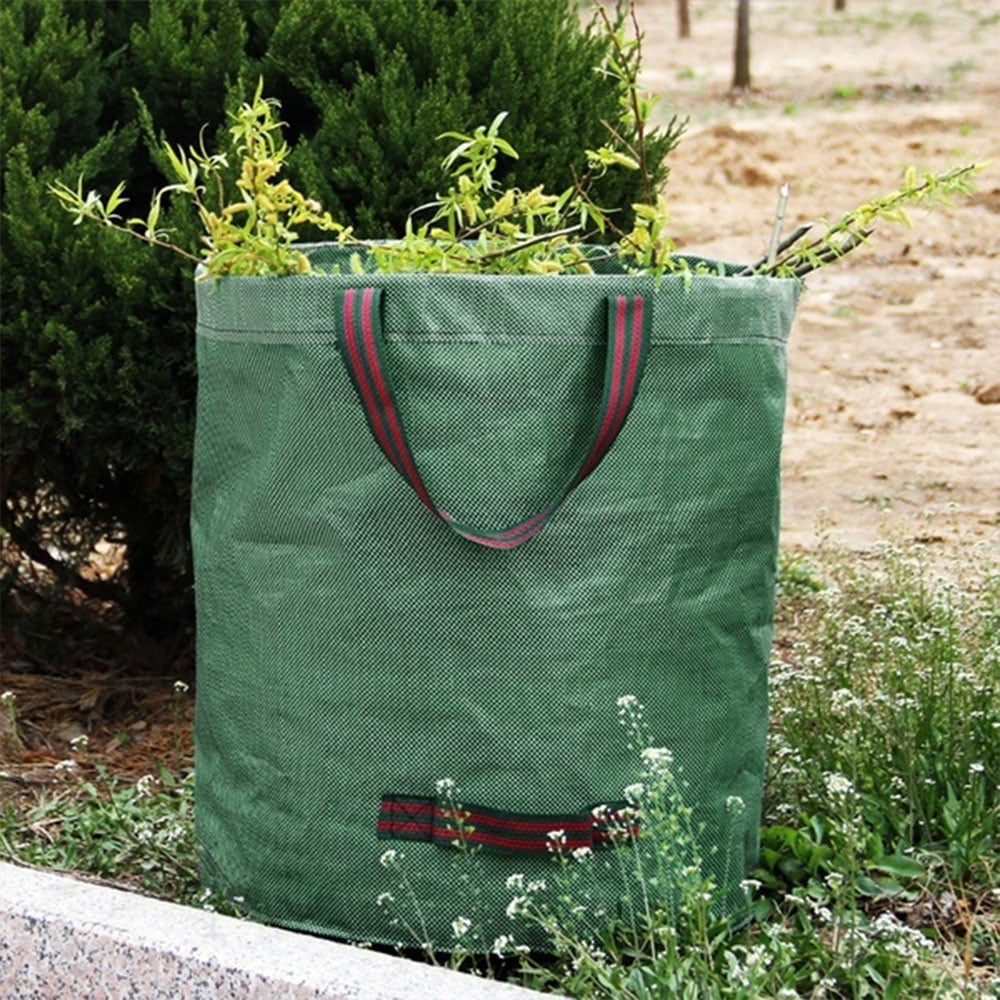 Large Garden Waste Bag Strong Rubbish Sack Waterproof Heavy Duty Reusable 