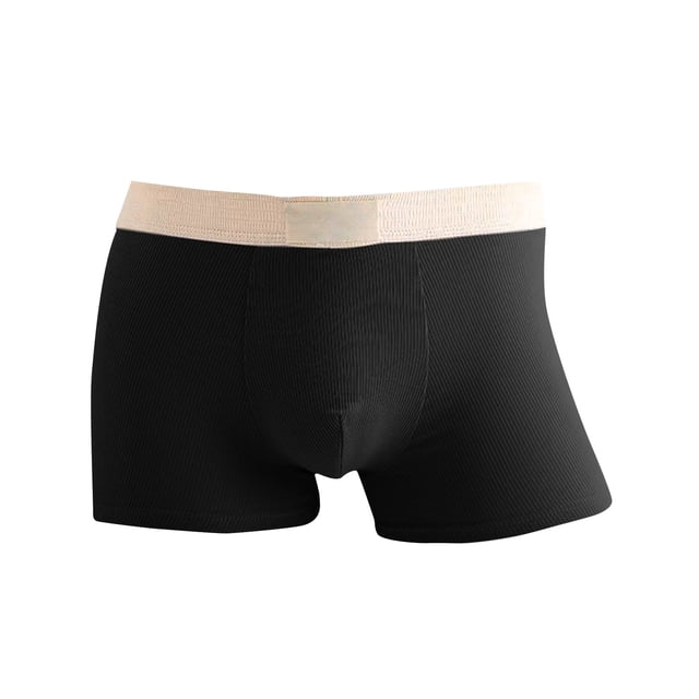 Boxeurs, Culottes Mode pour Hommes Unies en Coton Confortables Culottes pour Hommes en Coton Boxeurs