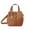 Brown, variant on Women's Genuine Cow Leather Bucket Bag, Elegant Crossbody Shoulder Purse, Tote & Basket Handbag with Strap 3262