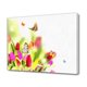 thumbnail image 1 of Póster de lienzo con mariposas y tulipanes de primavera, decoración para dormitorio, paisaje deportivo, decoración para oficina, regalo, estilo marco, 16 x 24 pulgadas (40 x 60 cm), 1 of 8