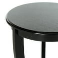 thumbnail image 3 of SAFAVIEH Mary Solid Rustic Tri-Leg Pedestal Side Table, Distressed Black, 3 of 4
