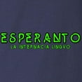 thumbnail image 3 of CafePress - Neon Esperanto Long Sleeve Dark T Shirt - Long Sleeve Dark T-Shirt, 3 of 4