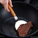 thumbnail image 1 of Espátula de filete de acero inoxidable - Torneador de carne resistente de 24 cm para asar, barbacoa y freír con mango largo, 1 of 9