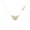 10K Yellow Gold, variant on Fine Jewelry Sterling Silver Lab-Grown Diamond Butterfly Pendant for Women with Silver Cable Chain Necklace (1/2 cttw, VS1 Clarity, D-F Color) 18inch
