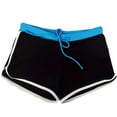 thumbnail image 4 of Men's 3" Short Swim Trunks - Square Leg Boxer Bikini Swimsuit Briefs European Swimwear Booty Shorts Black, 4 of 7