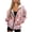 Blossom Branches, variant on HELLHERO Sunflowers and Butterflies Drop Shoulder Cut Hooded Coat, Polyester Fabric Hooded Jacket With Zipper with Pockets Cropped Hoodie for Fall Vacation