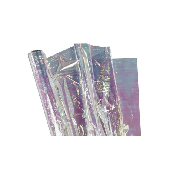 Creativity Street Cellophane Roll, 36 Inches x 12-1/2 Feet, Iridescent