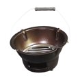 thumbnail image 4 of Estufa de portátil, herramienta de carbón, suministro de Alcohol, parrilla para quemar leña de hierro para el hogar para viajes, jardín, Café CUTICAT Parrilla de la barbacoa, 4 of 8