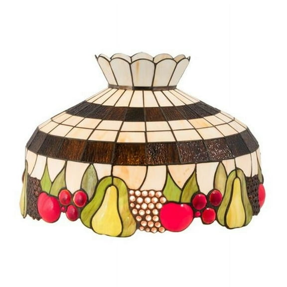 Meyda 10360 20 in. Wide Fruit Shade