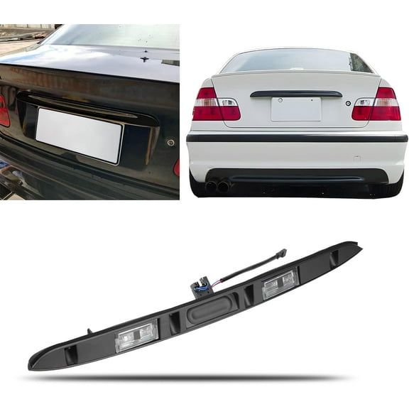 BINB ROAD Trunk Lid Grip with Key Button 51137170966 Compatible with BMW E46 Sedan 323i 325i 328i 330i 1999-2005 Replace 51137171699