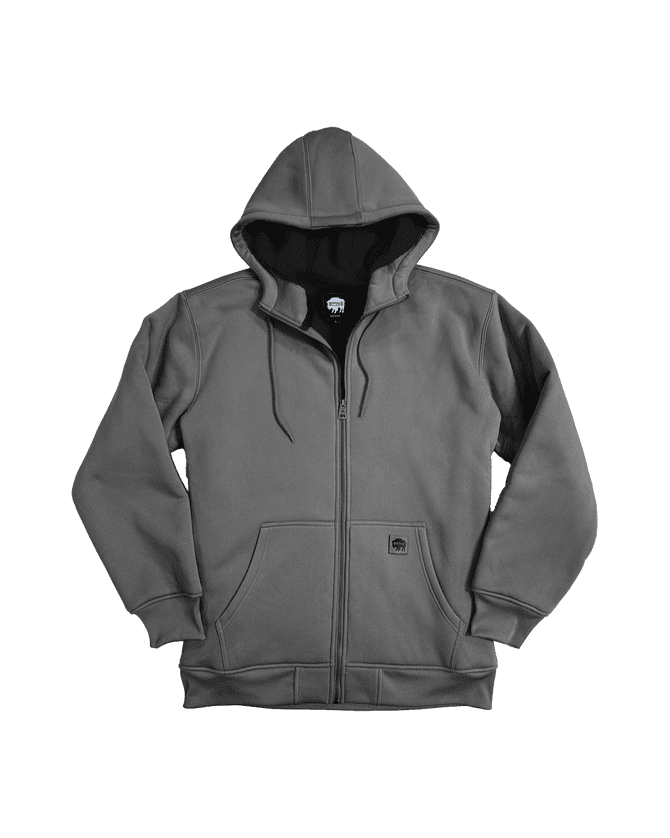 Buffalo Outdoors® Workwear Men's New Sherpa Lined Hooded Sweatshirt