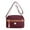 Red, variant on NSESSHome Nylon Crossbody Bag, Lightweight Crossbody Bag With Multiple Pockets And One Shoulder Nylon Fabric For Women