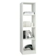 thumbnail image 1 of Gymax 5-Tier Bookshelf Corner Bookcase Storage Display Organizer w/ 4 Cubes, 1 of 10