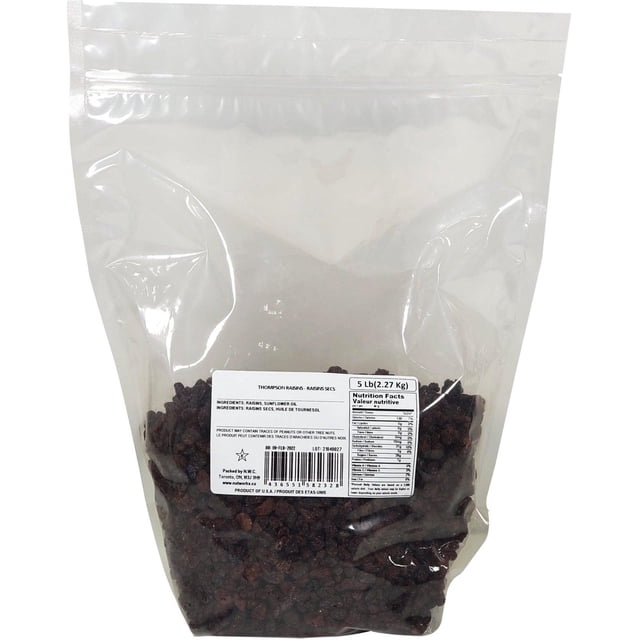 Harvest Thompson Raisins - 1lb - 1ct - Naturally Sun-Dried & Nutrient-Rich(1ct)