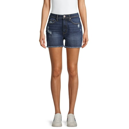 EV1 from Ellen DeGeneres Charlotte Cut Off Destructed Jean Shorts Women's