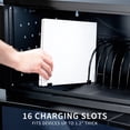 thumbnail image 4 of VIVO 16-Bay Locking Laptop Tablet Charging Station, Fits up to 14 inch Laptops, 4 of 8