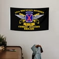 thumbnail image 3 of 10th Combat Aviation Brigade Falcons 10th Mountain Division US Army Flag 3x5Feet Outdoor Indoor Decoration Flag with Brass Grommets, 3 of 5