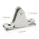 thumbnail image 4 of Scienceny Bisagra de acero inoxidable 316, adaptador de Base de montaje para toldo, accesorio para barco, Kayak, veleros, accesorios Bombillas para automóviles, 4 of 6