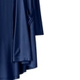 thumbnail image 3 of Elvqul Long Cardigans Women Lightweight Oversized Plain Navy Womens Sweater Long Sleeve Cotton Coat Trendy Outerwear Blouses, 3 of 4