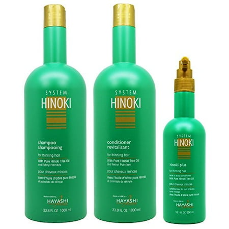 Hinoki Shampoo Conditioner 33 8oz Hinoki Plus For Thinning
