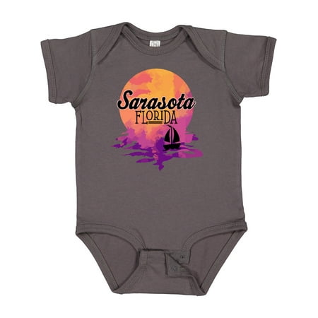 

Inktastic Sarasota Florida Beach Trip Gift Baby Girl Bodysuit