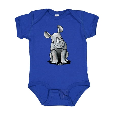 

Inktastic Curious Rhinos Gift Baby Boy or Baby Girl Bodysuit