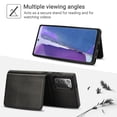 thumbnail image 2 of Allytechgroup Detachable Cards Holder Case for Samsung Galaxy Note 20, RFID Blocking 2 In 1 Wallet PU Leather Case with Stand Compatible with Magsafe Shockproof Cover for Galaxy Note 20, Black, 2 of 5