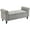 Light Gray#09, variant on 50" Light Gray Velvet Storage Ottoman Bench with Tufted Seat, Rolled Arms & Wood Legs for Bedroom, Living Room or Entryway